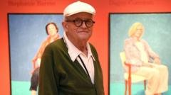 Art world pays tribute to ‘endlessly inventive and unique’ David Hockney