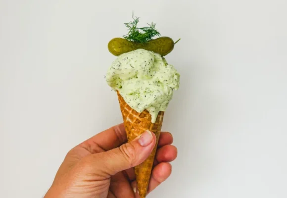 How to turn gherkin brine into a savoury ice-cream – recipe | Waste not